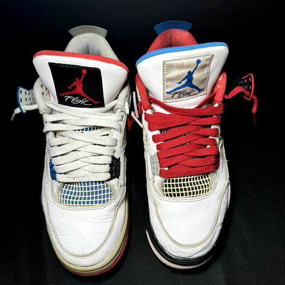 Size 8 - Nike Air Jordan 4 Retro SE What The 4 Men's Shoes - Picture 4 of 10